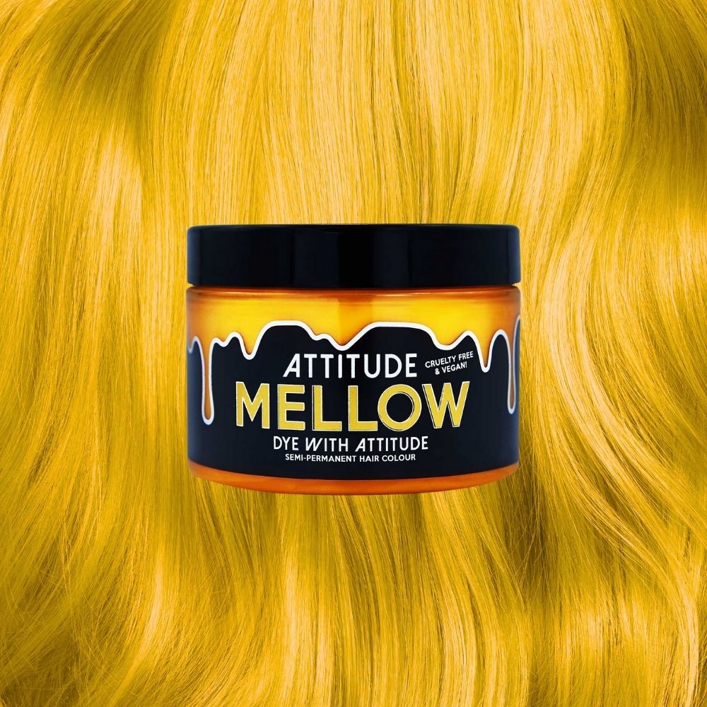 Attitude Hair Dye - Mellow Coloration semi permanente - Jaune